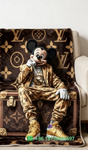 Louis Vuitton Throw Blankets